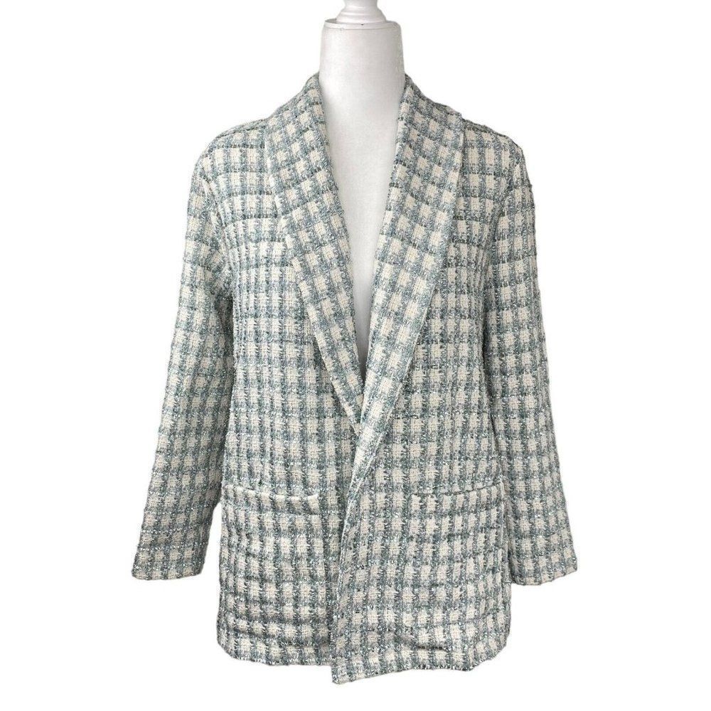 NWT BB Dakota by Steve Madden Geek Chic Blazer Sea Mist Women's